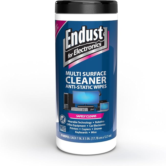 Endust Antistatic Premoistened Wipes by Endust
