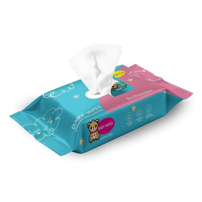 Ioly's Baby Wipes Unscented Wet Wipes 99% Water Based by Unknown