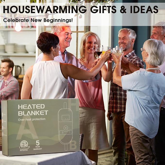 Heated Electric Blanket Full Size,72X84 Heating Blanket with 10 Heats Levels&8 Hours Auto Off&Timer,Green Plaid Soft Cozy Sherpa Blankets Warmer Gifts for Grandma Women Adult,Fast Heating Washable