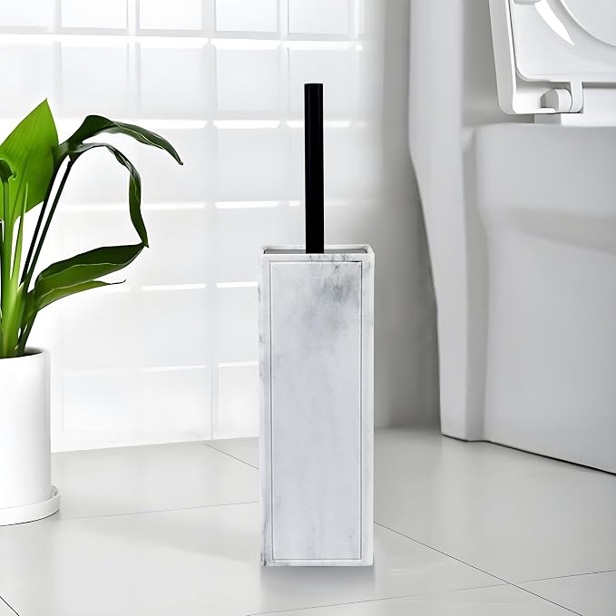 Toilet Brush and Holder Set for Bathroom, Stylish and Durable Cleaning Tool - Image 6