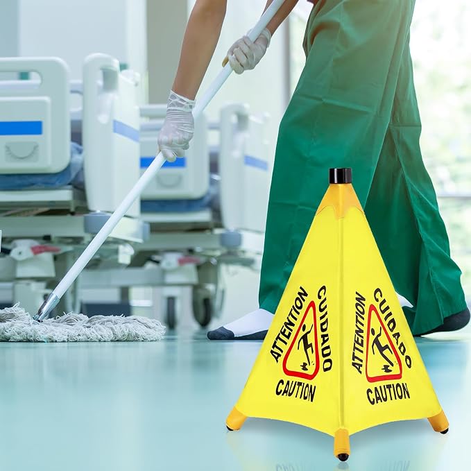 10 Pcs Pop up Wet Floor Sign - Image 4