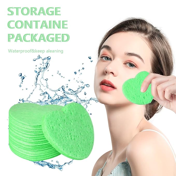 100-Count Compressed Facial Sponges - Image 4
