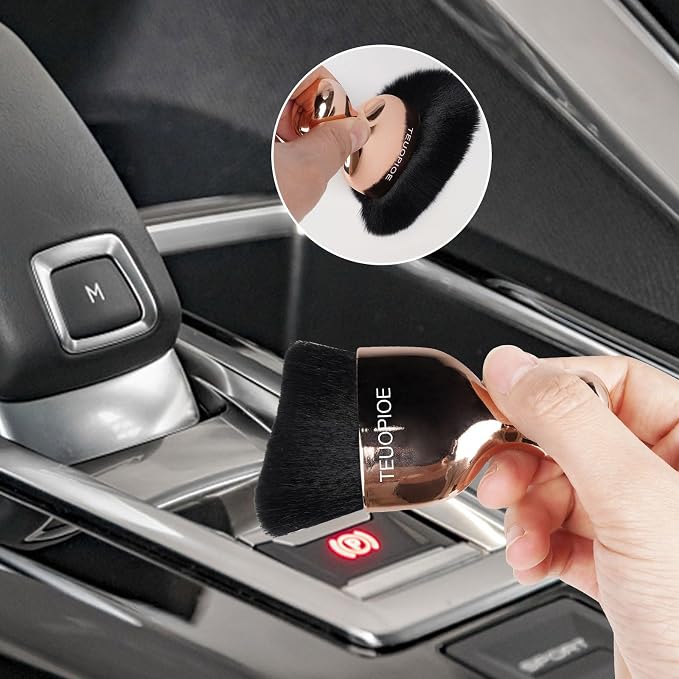 Car Interior Cleaning Brush, Car Duster Interior, Car Detailing Brush Dusting - Image 6
