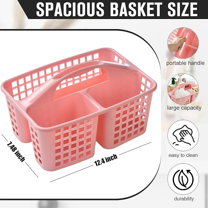 Haundry Plastic Shower Caddy Basket - Image 2