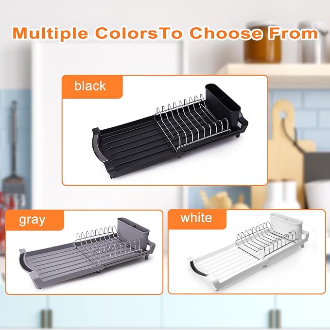 Dish Drying Rack Compact Expandable - Image 6