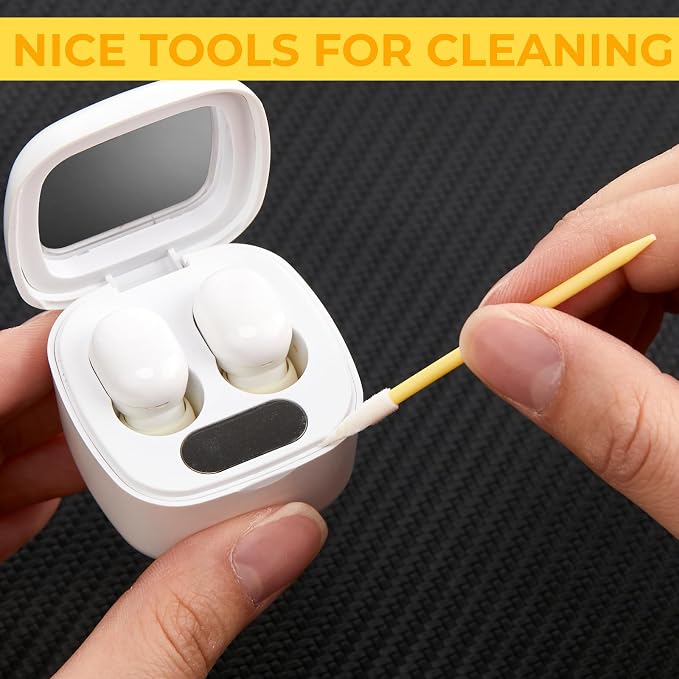 Chinco 200 Pieces Cleaning Swab Sticks Sponge Foam Tip Swabs - Image 7