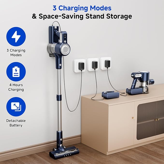 Cordless Vacuum Cleaner for Home: 6-in-1 Stick Vacuum - Image 9