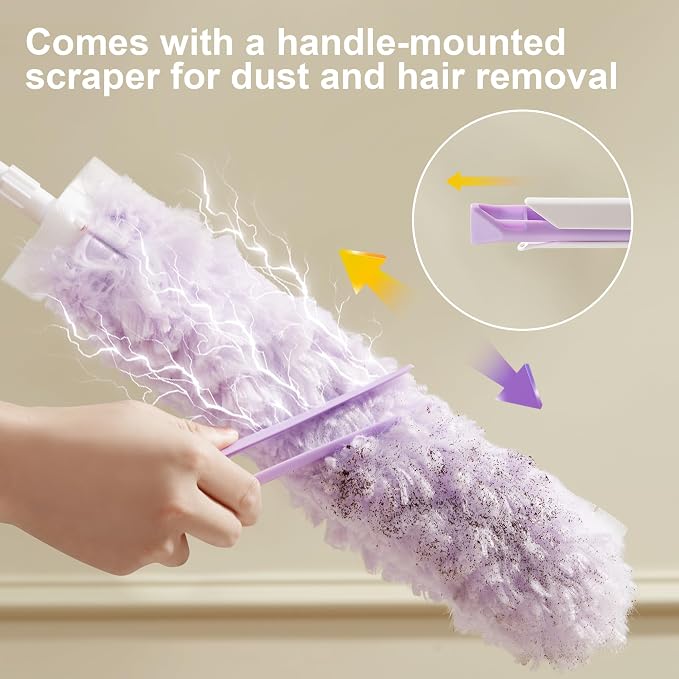 JOYMOOP Ceiling Fan Cleaner Duster and Cobweb Duster - Image 4