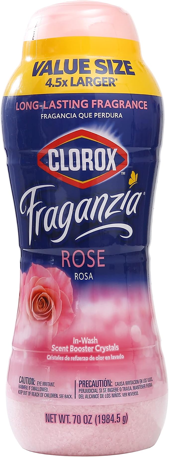 Clorox Fraganzia Laundry Scent Booster Crystals in Rose Scent by Clorox