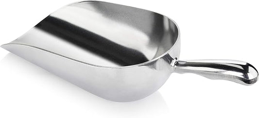 New Star Foodservice 34608 One-Piece Cast Aluminum Round Bottom Bar Ice Flour by NewStarFoodservice