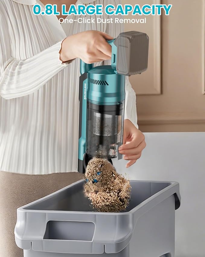 Cordless Vacuum Cleaner for Makita 18V Battery, 7-in-1 Lightweight Stick Vacuum - Image 7