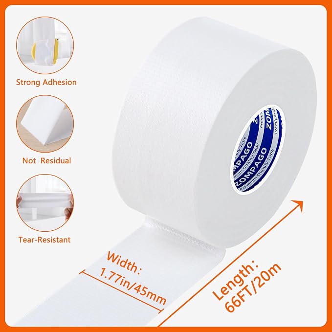 Strong Adhesive Cloth Weather Stripping Tape - Image 2