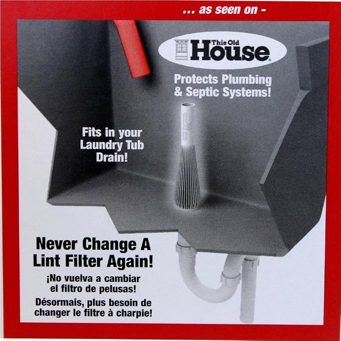 Lint Hair Trapper for filtering Washing Machine Utility Tub and Sink - Image 8