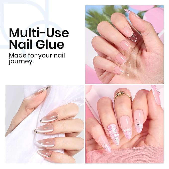 Beetles 2Pcs 15ml HEMA-Free Nail Glue Gel - Image 7