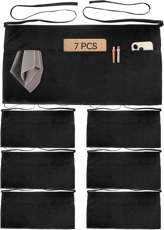 Xeoxarel Aprons with 4 Pockets 23.5'' X 11.5'' by XeoxarelWomensvests