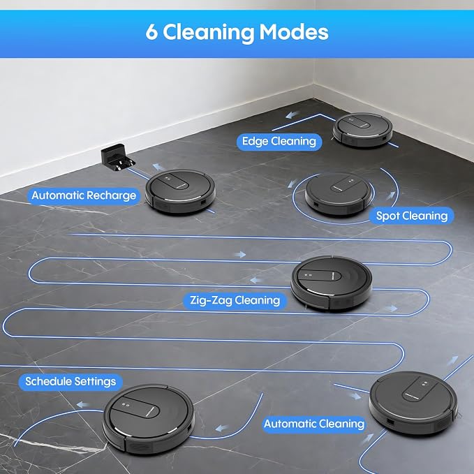 Bagotte Robot Vacuum and Mop - Image 4