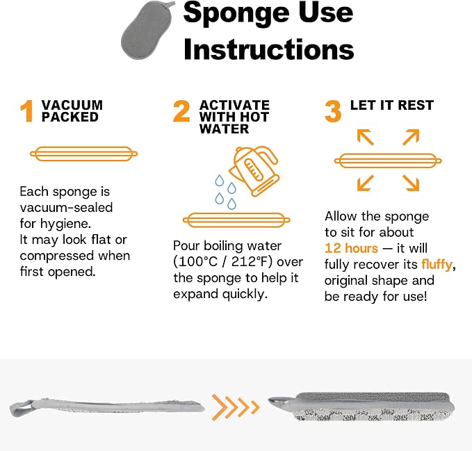 Multi-Purpose Scrub Kitchen Sponges – 12 Pack Dish Sponge, Dual-Sided - Image 5