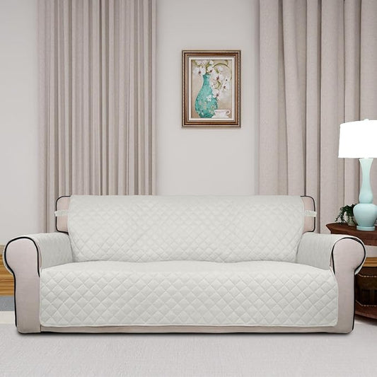 PureFit Reversible Quilted Sofa Cover, Water Resistant Slipcover Furniture - Image 2