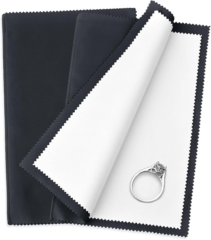 SEVENWELL Silver Polishing Cloth, Jewelry Cleaner Cloth by SEVENWELL