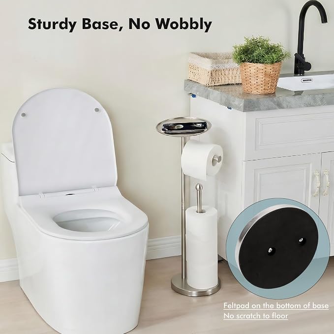 Freestanding Toilet Paper Holder - Image 5