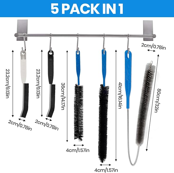 Dryer Lint Trap Cleaning Brush Set, Dryer Vent Cleaner Kit - Image 2