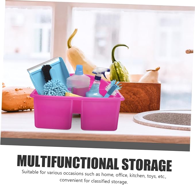 2pcs Cleaning Tool Storage Basket Versatile Sundry Holder - Image 4