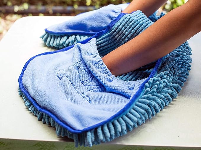 Tuff Pupper Quick Dry Towel for Dogs | Ultra Absorbent Microfiber Shammy | - Image 8
