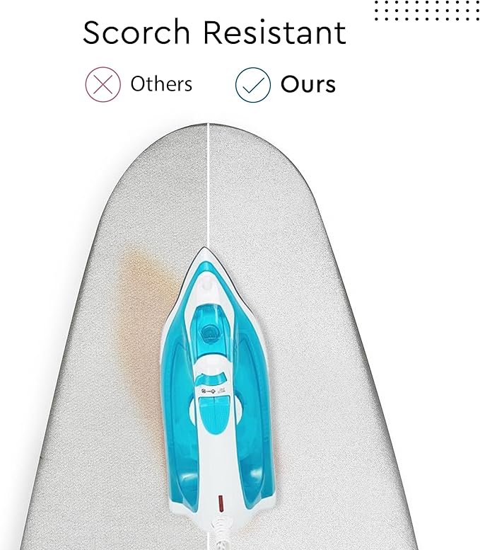 Encasa XO Ironing Board Cover and Pad 54"x15" - Image 4