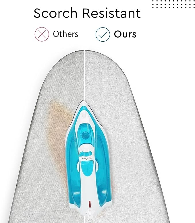Encasa XO Ironing Board Cover and Pad 54"x15" - Image 4