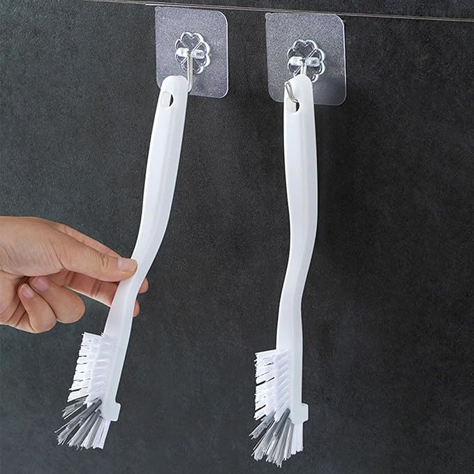 Dish Scrub Brush 8PCS Small Scrub Brush Nylon Gap Cleaning Brush - Image 8