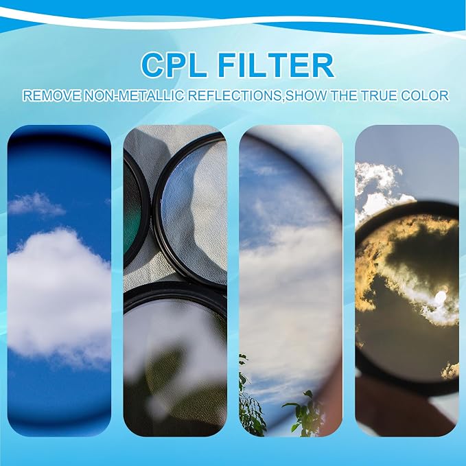 MECCANIXITY 82mm Circular Polarizer Filter, Double Sided Multi-Layer Coatings - Image 4