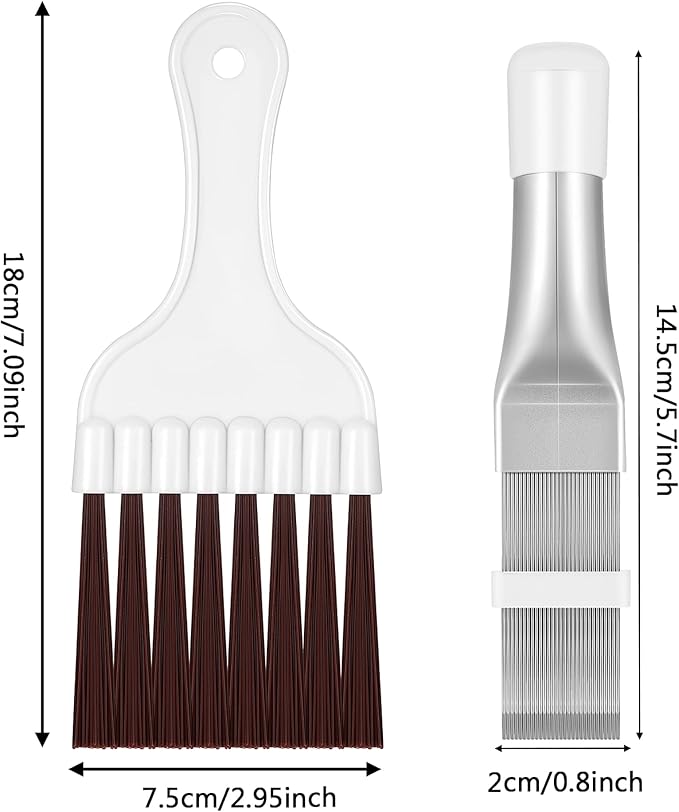 Boao Air Conditioner Condenser Fin Comb, Fin Cleaning Brush Air Conditioner - Image 3