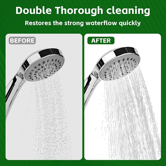 Shower Head Cleaner Tool Set, Picks Fitting Nozzle Unclogger - Image 3