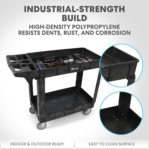 Simpli-Magic Simpli-Magic Rolling Utility Cart on Wheels, Heavy Duty - Image 2