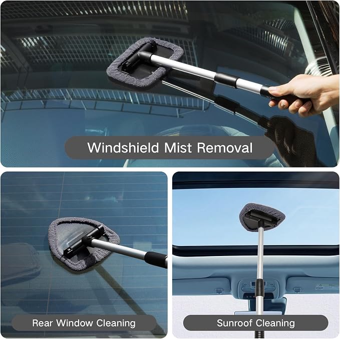 10pcs Windshield Cleaner Tool, Car Window Cleaning Wash Kit - Image 2