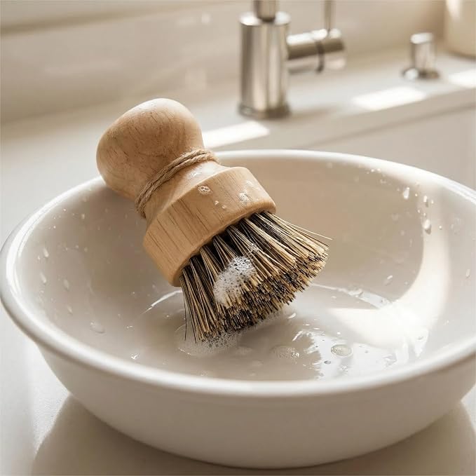 Wooden Dish Scrub Brush - Image 7