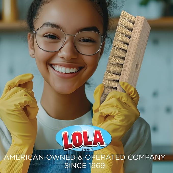 LOLA Deck Scrub Brush, Removes Dirt & Grime from Patios - Image 7