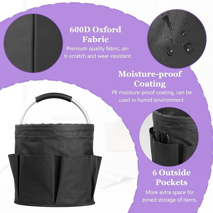 2Pcs Collapsible Cleaning Caddy - Image 8
