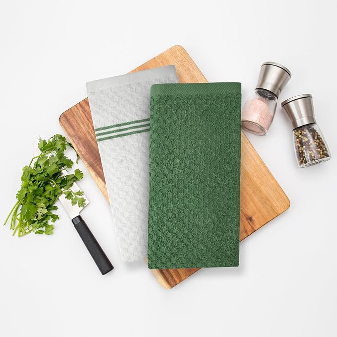 Infinitee Xclusives 100% Cotton Kitchen Towels - Image 9