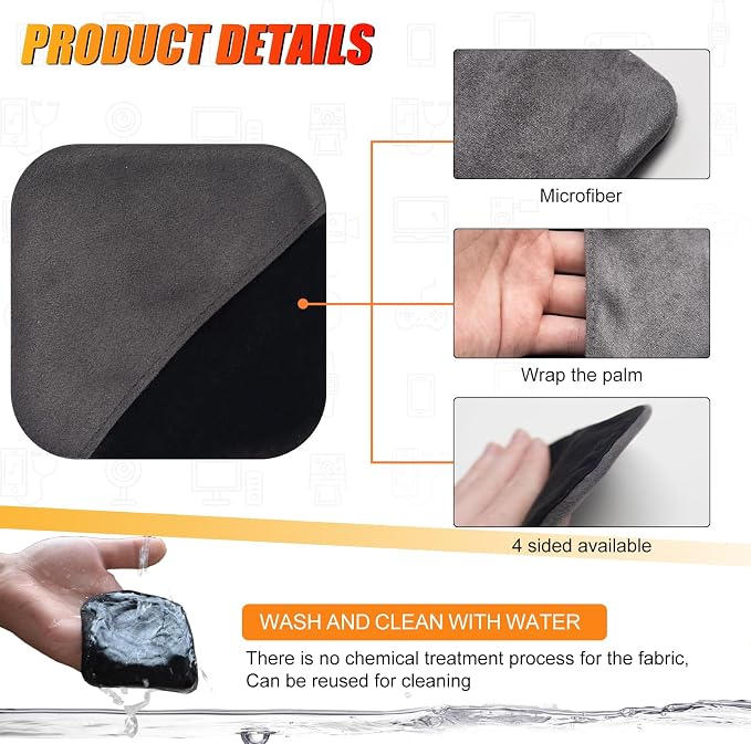SuperKaKa Car Screen Cleaner- Vehicle Touchscreen Microfiber Cleaning Cloth - Image 4