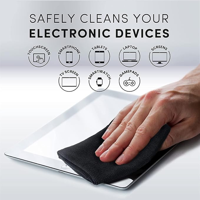 Electronic Wipes Streak-Free for Screen Cleaner & Smart Watch TV Screen - Image 4