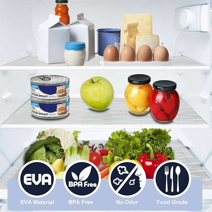 Shelf Liner, Waterproof Refragerator Liner, Drawer Liners - Image 5