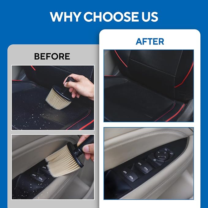 3PCS Ultra Soft Detailing Brush, Car Detail Brush - Image 5