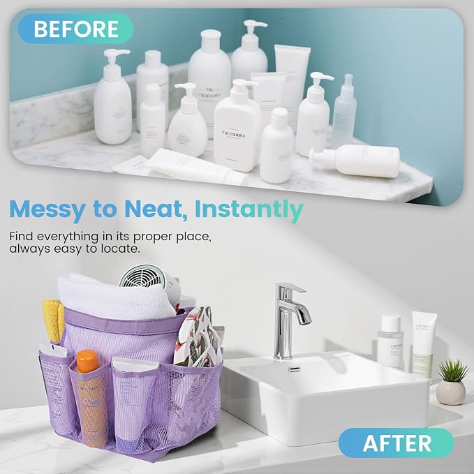Camping Essentials Shower Caddy Portable - Image 7