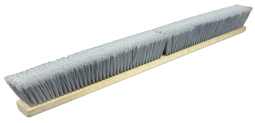 Weiler 42098 36" Fine Sweep Floor Brush, Flagged Silver Polystyrene Fill - Image 2