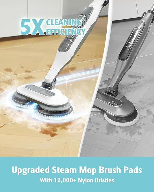 AIR U+ Newly Upgraded Steam Mop Replacement Brush Pads - Image 2