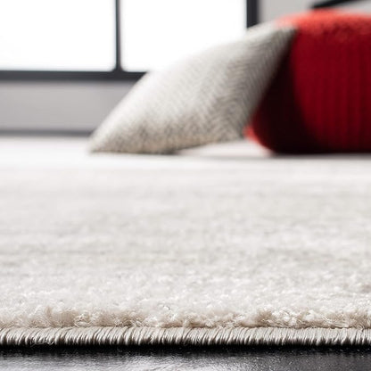 SAFAVIEH Adirondack Collection Runner Rug - 2'6" x 10', Ivory & Silver, Modern Ombre Design, Non Shedding & Easy to Clean, Ideal for Hallway, Foyer, Kitchen, Entryway, Bedroom (ADR113B)