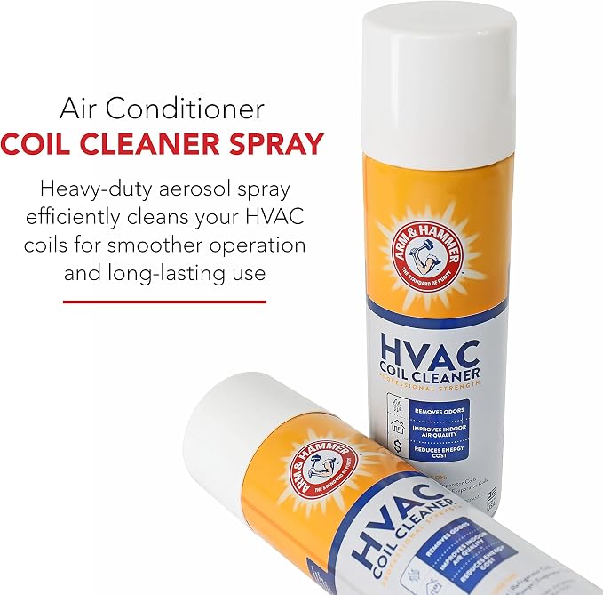 Arm & Hammer Biodegradable HVAC and Air Conditioner Coil Cleaner Foam Aerosol - Image 2