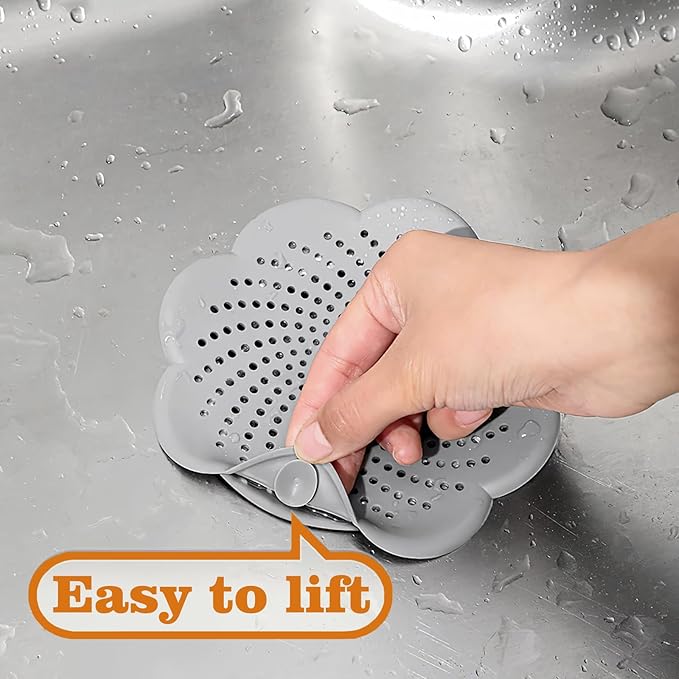 5 Pack Hair Catcher Shower Drain - Image 3