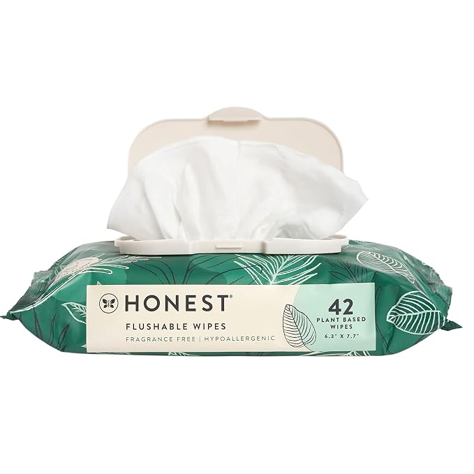The Honest Company Hypoallergenic Flushable Wipes by TheHonestCompany